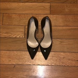 Patent leather Jessica Simpson cutout heels